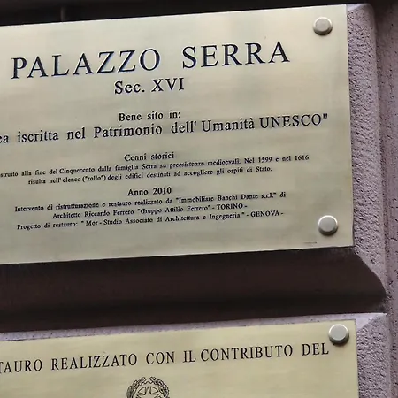 Appartamento La Dimora Di Palazzo Serra A 200 Mt Dall'acquario Genova